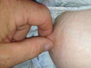 she finally wakes as i pinch her nipple
