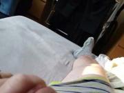 Stroking and cumming 1