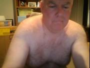 Daddy cums on cam