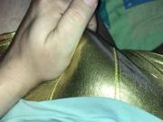 Golden Hotpants Wank