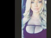 Lindsey Pelas - Bouncing Big Boobswith zoom & rallenty