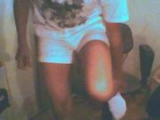 Sri Lankan boy stripping for fun on cam