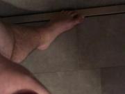 Cum in the shower
