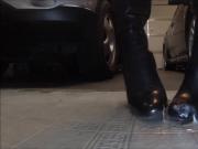 Boots Cummed On