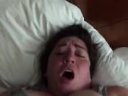 horny bbw fucking hard and saying i'm your bitch