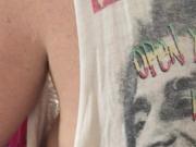 Wife saggy side boob