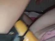Mature hotwife cooling off her big titties