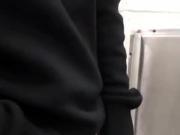 Show off in the urinal