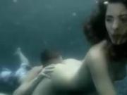 A Brunette Gets Fucked Underwater