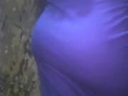 Nice ass in blue