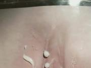Bobpeters47 cum tribute request hot pussy cum spray