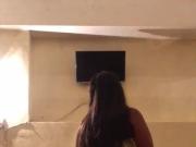 Sri Lankan married Office girl fucking with boss part 1