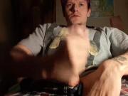hung guy playing