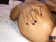 Gargantuan anal dildo fucked amateur Latina