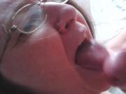 Amateur Mature enjoying cock