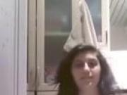 Pakistani girl strips naked for her BF