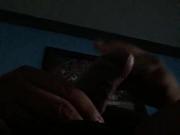 Solo masturbating
