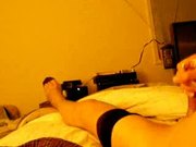 Jo session in stockings 2
