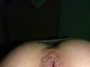 Gaping Ass Hole Birthing a Football Gaped Man Pussy