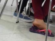 Feet Soles Flats Teen Girl