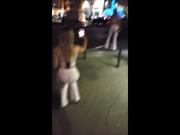 Ass Season - #97 white pants girls outside thong showing