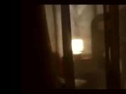 Caught Masturbating Through Window