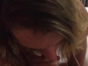 Wife sucking stranger
