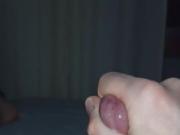 Handjob sperm 1