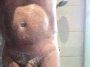 soapy ass fingering and cock stroking