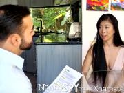 NannySpy Asian babysitter Jade Kush caught giving massage