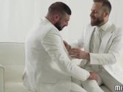 Hunky Mormon elders having wild bareback pounding