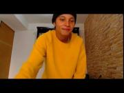 shy amateur twink jerking off