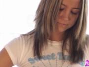 Young Little Andi Pink Gets Nude While Ironing!