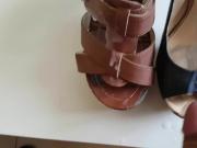 Cum on sister shoes 3
