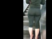 PAWG FROM GYM TIGHT LEGGING BUBBLE ASS