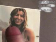 Jessica Biel Cumtribute #1 with Slo-mo