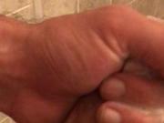 Rubbing My Cock in the Shower