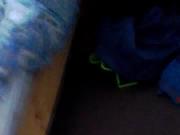 Wank and cum in front of window