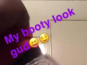 Ebony Ass shaking