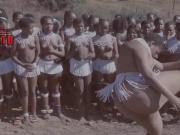 African tribal culture. Cute girl Big natural fat Ass. Woow