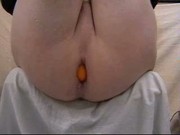 oranges up my ass fucking and slow pluggin and gapes