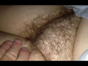 i love the feel of the wifes soft hairy pussy