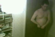 me stripping then masterbating