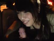 Japanese ghost hunters covert blowjob in car Subtitled