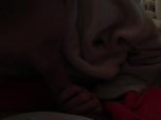 girlfriends blowjobs and gets cum on her face