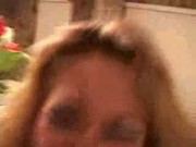 Funny blonde gets fucked