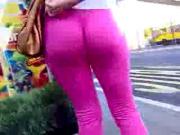 Hot bitch in Pink Leggings