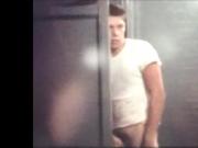 USA, 1962. Spied, in toilets, by the police.