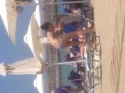 Hot ass at the beach Kreta 2015 a