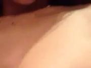 Stripping and nipple licking